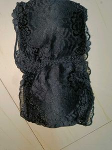 4 Nos Black Different Bra
