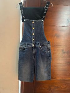 Guess Denim Short Overalls