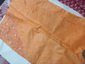 Orange Saree