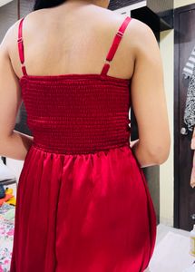 Red Party Gown