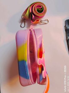 Unicorn Sling Silicone Bag for Girls