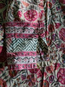 Floral Print Kurta
