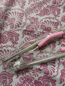 Combo House Of Quirk Stainless Straw W Tip &amp; Brush
