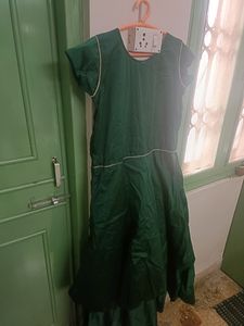 Bottle Green Gown