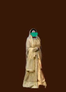 Golden Bridal Lehenga