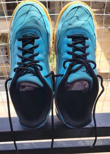 Nivia Flash 2.0 Non-Marking Shoes – UK 9, Blue