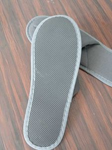 Comfortable Gray Hotel Slippers