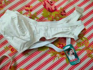 Comfy White Bras - 3 Pack