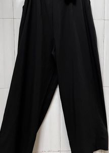Imported ZARA Black Wide Leg Pants/ Trousers