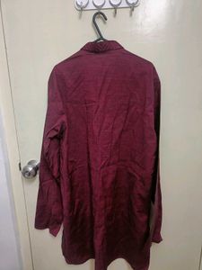 Maroon Kurta