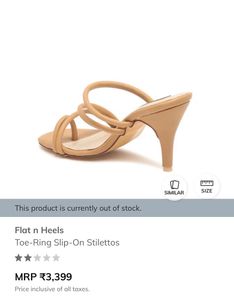 Toe Ring Slip On Stilettos