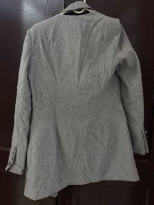 Elegant Grey Overcoat