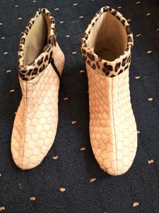Imported Leather Boots
