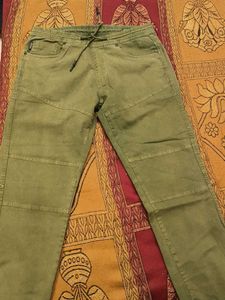 Olive Green Jogger Pants