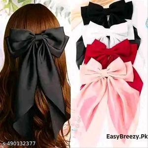 Bow Hair Clip Set