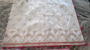 Price Drop Pure jute lenin Saree