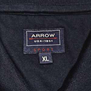 Arrow Black Polo T-shirt