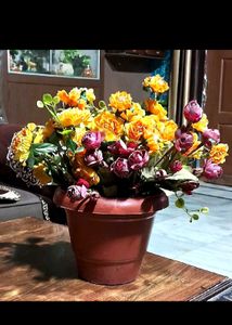 Combo Of Multiple Flower Bunches Without Pot