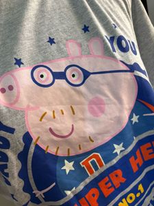 Unisex Peppa Pig Print T-Shirt