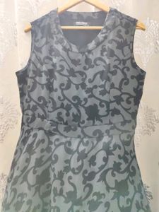 Mia Minx A-Line Formal Dress Floral Black