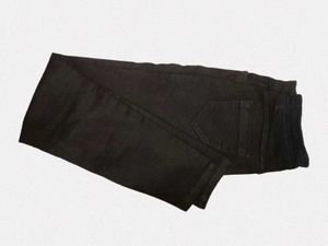 Black Denim Jeans High Waist