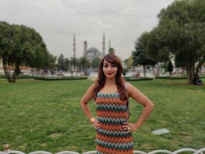 Veromoda’s Straight Fit Long Multicoloured Dress