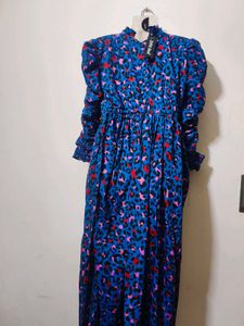 Stylish Animal Print Maxi Dress