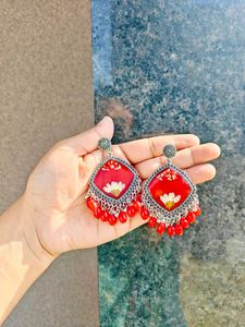 Pretty Red Earrings 🤌🏻