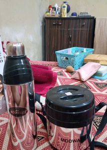 Tiffin And Pani Bottle