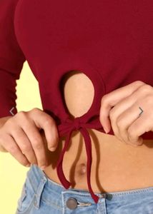 Dressbery Tie Up Top