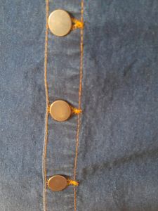 Denim Dungaree Dress