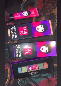 Two Cc Creams + Eyeshadow+ Primer