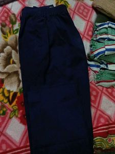 Combo Of Blue Pant Shirt And Koti For 14-16 Year
