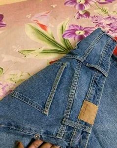 Wide Leg Denim Jeans