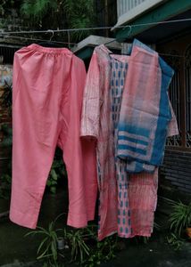 Elegant Pink Kurta Set