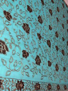 Sequins Embroidery Party Wear Saree
