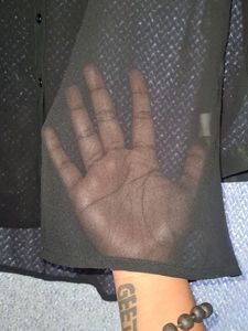 Embroidered Black Shirt