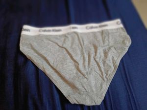 Calvin Klein classic grey Brief, size M.
