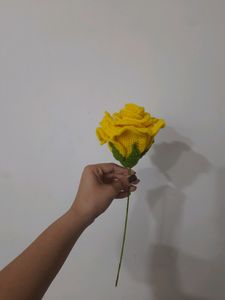 crochet rose flower