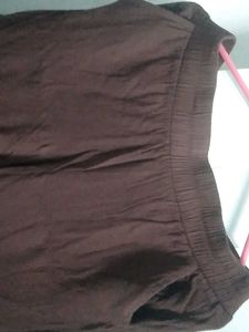 Brown Embellished Leggings