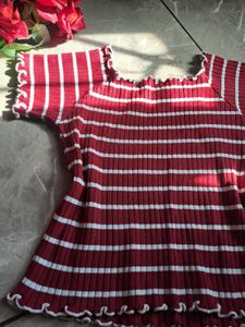 &#34;Cherry Stripes Delight 🍒✨ &#34;