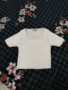 White Short Top