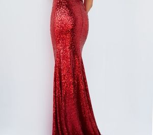Red Sequin Gown💋