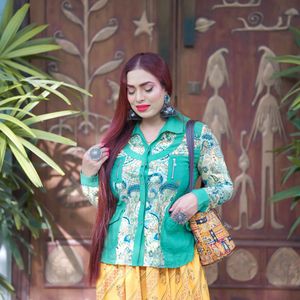 Indian Print Shirt