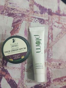 Combo Plum Moisturizer+ Pilgrim Face Cream SPF 30