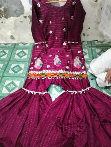 New Zari work Garara Dress Ne