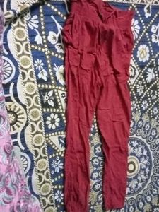 Red Harem Pants