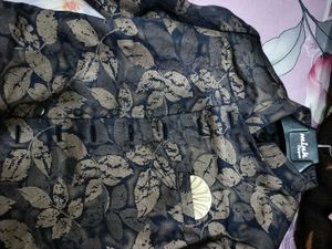 Leaf Print Jacket