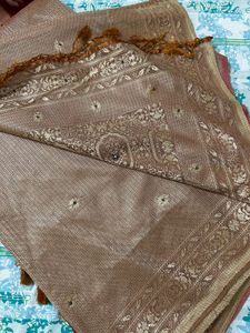 Vintage netted saree
