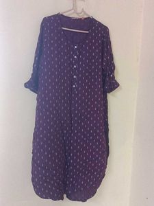 Purple Tunic Kurta